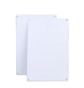 Factory Blank Metal Sign Customized Metal Poster Embossed Tin Sign Wall Decor 30x40CM Tin Plate