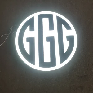 Factory Board Light LED Frontlit Custom Illuminated Building Signs Lit LED Channel Letters for Shop