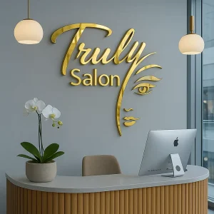 Factory Company Advertising Metal Logo Sign Stainless Steel Sign Board Metal Letter Sign Outdoor Indoor Signage