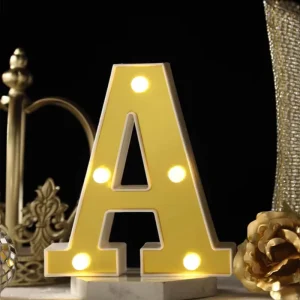 Factory Custom 3D Letters Sign Light Bulb Luminous Character Support Outdoor Waterproof Numbers Sign Marquee Letter