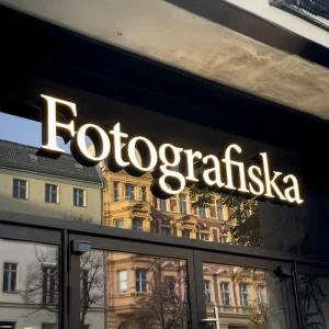 Factory Custom 3D Waterproof Stainless Steel Front Lit Outdoor Shop Advertising LED Channel Letter Signage