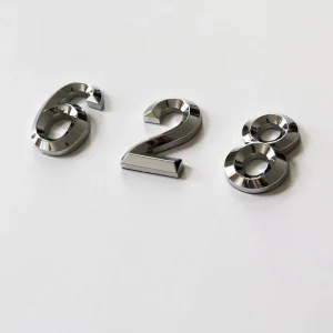 Factory Custom ABS Plastic Adhesive Letters for Customizing Car Trophies Medals & Plaques