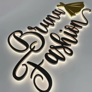 Factory Custom Acrylic LED Neon Illuminated Wall Decoration for Bar Hotel Mall Electronic Signage