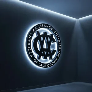 Factory Custom LED Illuminated Sign Business Logo 3D Metal LED Letters Sign LED Sign Board for Advertising