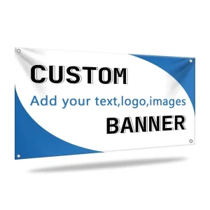 Factory Custom Large Size PVC Hanging Banner Portable Outdoor Advertising Tarp Waterproof Vinyl Promotional Custom Printed