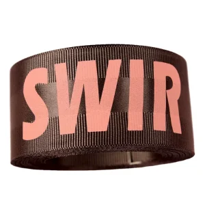 Factory Custom Logo Christmas Wired Ribbon Character Printing Logo Grosgrain Ribbon