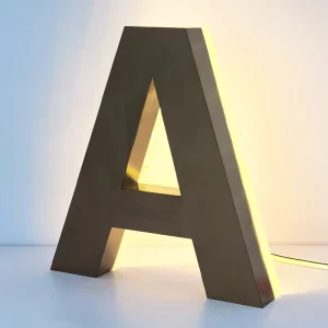 Factory Custom Metal Backlit Illuminated Logo Signs Exterior Led Light Sign Letters For Business Hotel Club Digital