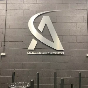 Factory Custom Metal Sign Retail Storefront Outside Stainless Steel Signage for Outdoor Building Shop Wall Logo Sign