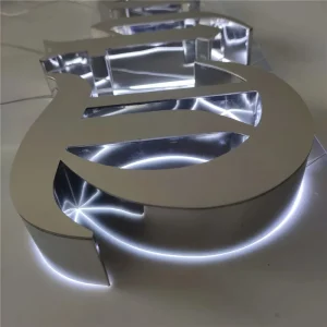 Factory Custom Outdoor and Indoor Signs LED 3D Signage Design Trimless Channel Letters for Advertising