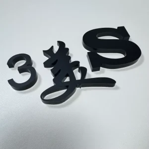 Factory Custom with Sticker Wall Mounted Acrylic 3D Letters