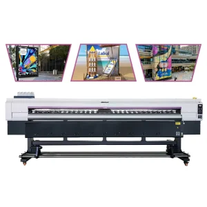 Factory Customized 3200mm Xp600 Printhead Eco Solvent Printer Dual Heads Automatic Eco Solvent Printer