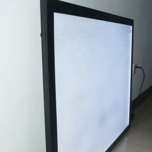Factory Direct AF12A Magnetic Ultra thin Rectangle LED Aluminum Alloy Light Box Shopping Mall Supermarket Billboard