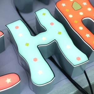 Factory Direct Acrylic LED Letters Colorful Letter Sign Led Illuminated Sign Led Sign Display 3d Letter Sign