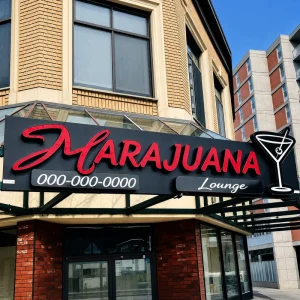 Factory Direct Custom LED Channel Letters Acrylic Face Lit Sign Outdoor Storefront Signage Illuminated Logo Letters For Business