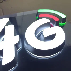 Factory Direct Custom Letters Battery Operated LED Mini Acrylic Letters for Event Promotions