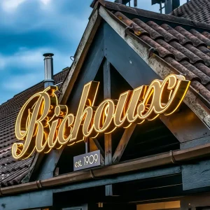 Factory Direct Custom Stainless Steel Backlit Logo Sign LED Illuminated Letters Commercial Building Facade Signage