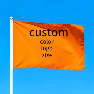 Factory Direct Customized 3X5 Waterproof Eco-Friendly Polyester Pennant Flag Fiberglass Flagpole-Professional Promotional Flag