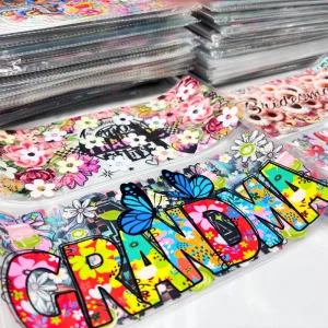 Factory Direct Durable 24 oz UVDTF Wrap Printer Laminator Waterproof PET Glass UV Cup Wraps STF Stickers Heat Transfer Printing