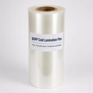 Factory Direct Matte Glossy BOPP Cold Laminating Film For Advertising