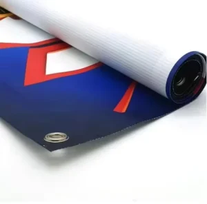 Factory Direct Outdoor Advertising Equipment Single Hole Transparent Cloth with Spray Paint For Outdoor Use