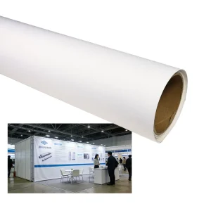 Factory Direct Outdoor Strong Ink Absorption Digital Printing Media 130gsm Backlit Fabric for Light Box