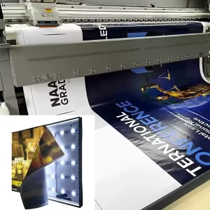 Factory Direct SEG Tension Fabric Light Box Soft Film UV Printable Backlit Cloth for Trade Show Exhibition Display