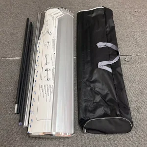 Factory Direct Sale Aluminum Roll up Retractable Scrolling Pull up Pop up Standing Banner