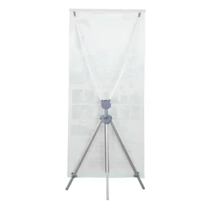 Factory Direct Sales Adjustable Aluminum Advertising Size 60 x 160 cm 80 x 180 cm X Banner Stand