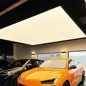 Factory Direct Sales Car Wash Detailing Ceiling Lamp Soft Film Light Box LED Work Light for Showroom Workshop Garage
