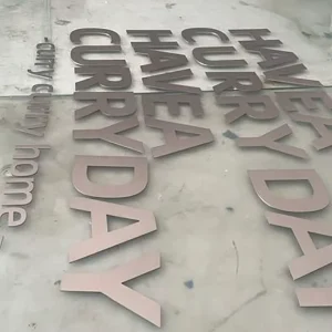 Factory Direct Sales China Manufacture Laser Cut Sign Letter 3d Stainless Letter Signage 3d Alphabet Letter Commercial Sign