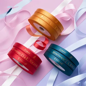 Factory Direct Sales Printer Ribbon Satin Hot Sales Pull Bow Ribbon Disposable Recycle Digital Ribbon Printer