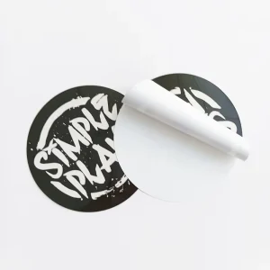 Factory Direct Selling Custom Vinyl Logo Label Stickers Adhesive Waterproof Custom Sticker Label With Logo Printing