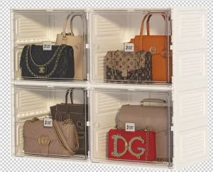Factory Direct Supplier Multi layer Shoe Container Storage Box Creative Design Compact Plastic Shoe Rack