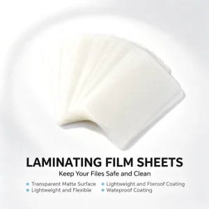 Factory Direct Supply Transparent Thermal Lamination Film Low Shrinkage No Bubbles for Large Format Advertisement Laminating