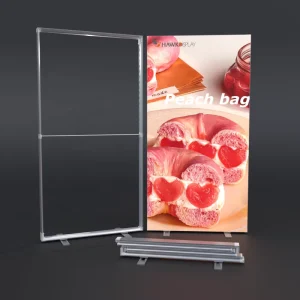 Factory Fabric Print LED Lightbox Rectangle Indoor Exhibition Stands Foldable Pop up Quick install Light Boxes Stand