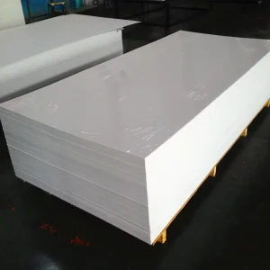Factory Furniture Material PVC Foam Board White Color 2-30mm Fireproof Waterproof Anti-insect Cutting