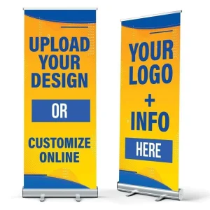 Factory High Quality Outdoor Indoor Waterproof Tear drop Roll Up Banner Display Stand for Exhibition