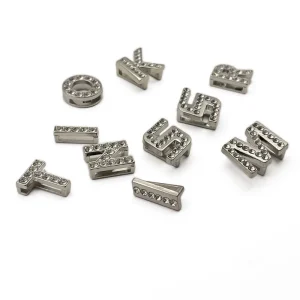Factory High Standard Custom Letter Diamond Buttons