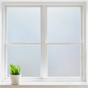 Factory Hot Sales for Office home Decoration Frosted Transparent Window Glass Films Frosted Decorative Window Film