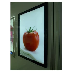 Factory Hot Selling Single Side Magnetic Slim LED Light Box LED Menu Board for Advertising Display A4