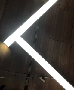 Factory Linkable Aluminum Housing Linear LED Strip Light for Mesh Dimmable IP20 for Warehouse Office Lighting