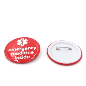 Factory Made Affordable Price Global Delivery Advertising Promotional Armbands Custom Exclusive Logo Tinplate Badges