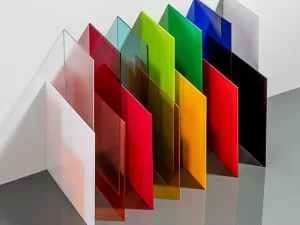 Factory Manufacturer Eco Friendly Colored Acrylic Sheet Cut Size Solid Tinted UV Heat Resistant Acrylic Board for Advertising