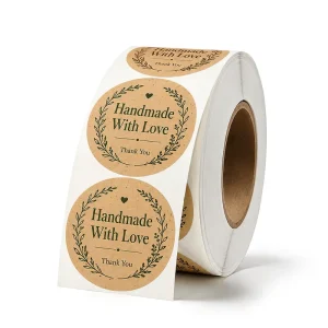 Factory OEM Durable Clear Adhesive Sheet Waterproof Label for Friend’s Birthday Present Wrap