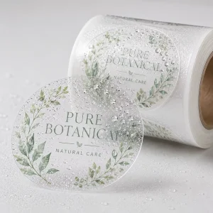 Factory OEM Versatile Custom Shape Sticker Roll Waterproof Label for Fuel Can