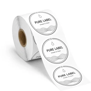Factory OEM Versatile Custom Shape Sticker Waterproof Label for Valentine Gift Card