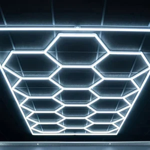 Factory Outlet Hexagonal Pendant Led Light Hexagon Lamp Kit Hexagon Garage Led Light
