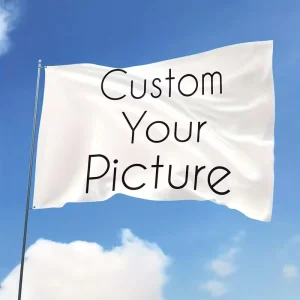Factory Personalized Outdoor Advertising Flags Banners Custom Flag Single Sided Design Your Own Logo Picture Text