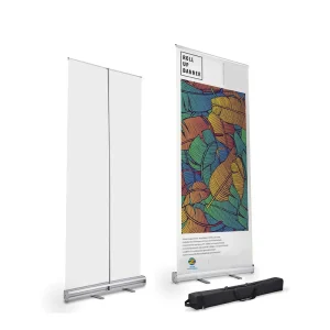 Factory Portable Widescreen Roll up Banner Stand Portable Roll up Banner Retractable Stand Banners With Custom Graphic
