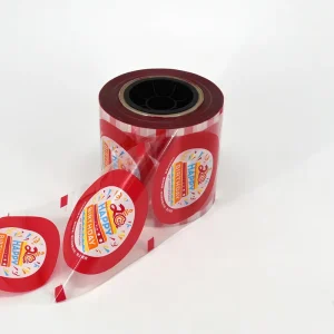 Factory Price Available for Easy Peel Sealing Film Roll Food Grade Custom Printed for Milk Tea Juice Cold Drink Cups